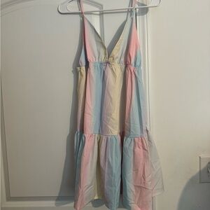 Multi colored dress, size M